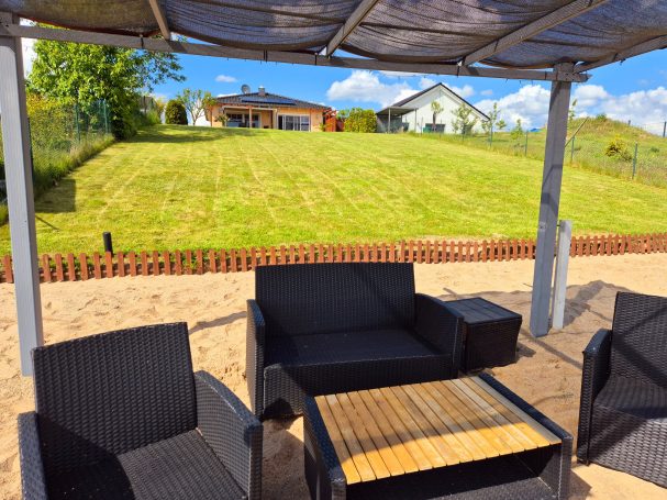 Lounge am Strand